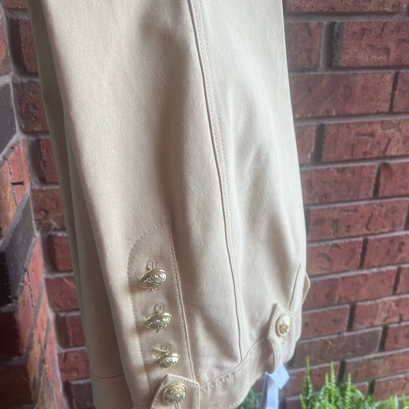 Robertson Flare Trousers with gold-tone sailor button. Original price $412 - Picture 9 of 9
